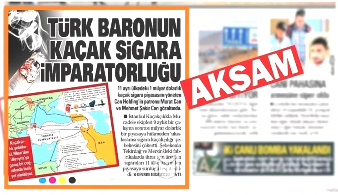 9 sene önce kaçak sigara imparatoru şimdi medya patronu! Kemal Can ve Mehmet Şakir Can her yerde aranıyor, kayyum... 2